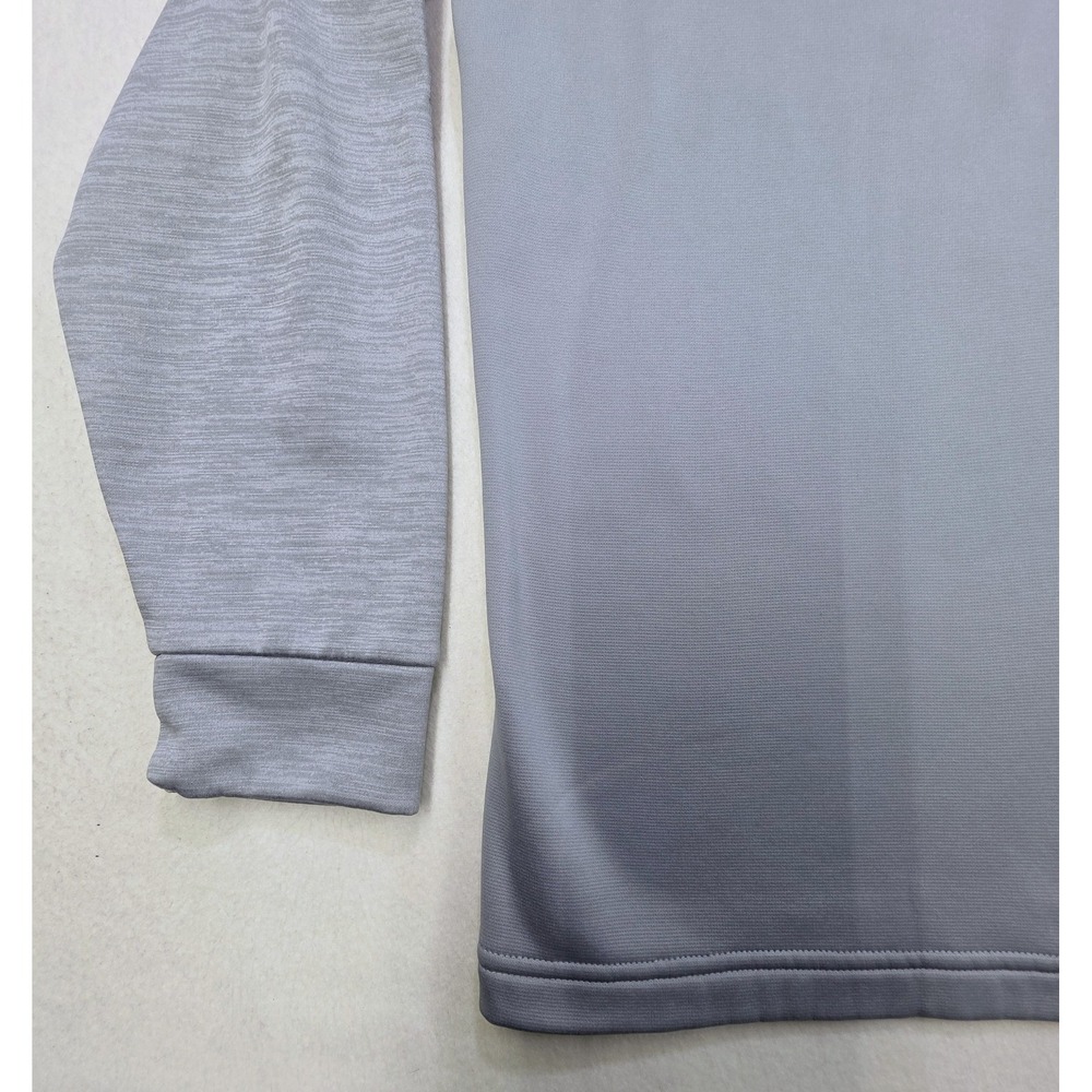 Under Armour Pullover‎ Mens L Black Gray 1/4 Zip Jacket Sweater ColdGear - Picture 4 of 10